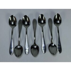 7‎ Cambridge Stainless Steel CHERISH Spoons Flatware